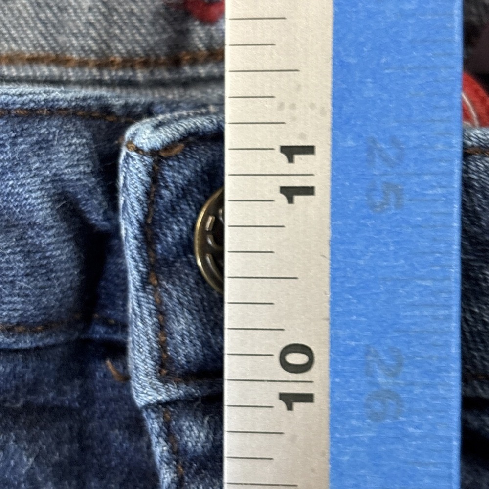 Smith's Dungarees Jeans Womens Sz 16w Blue Mid-Rise Bootcut Stretch Denim Jeans - Picture 8 of 9